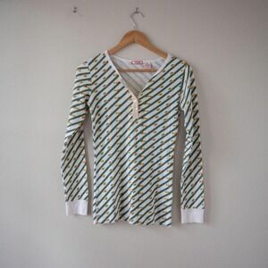 Vintage Y2K D.E.B. Long Sleeve Thermal Top